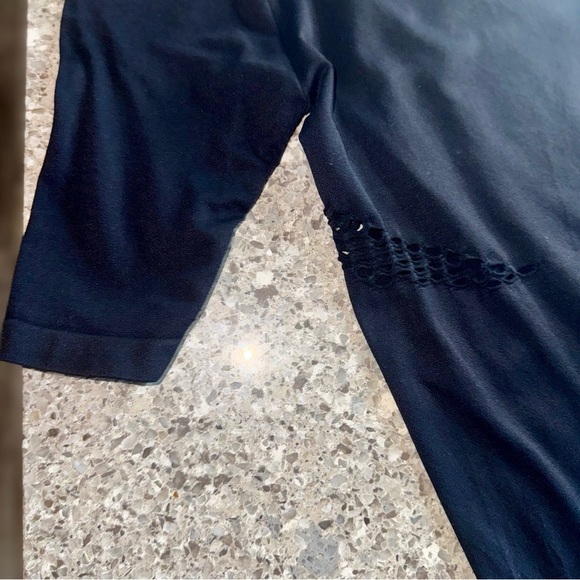 BEBE Bodycon Black 3/4 Sleeve Mini Dress - Size S 🖤✨ - Picture 2 of 6